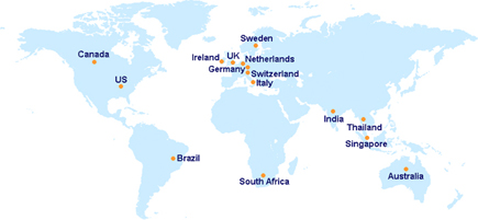 Global network of KPMG China Desks outside China